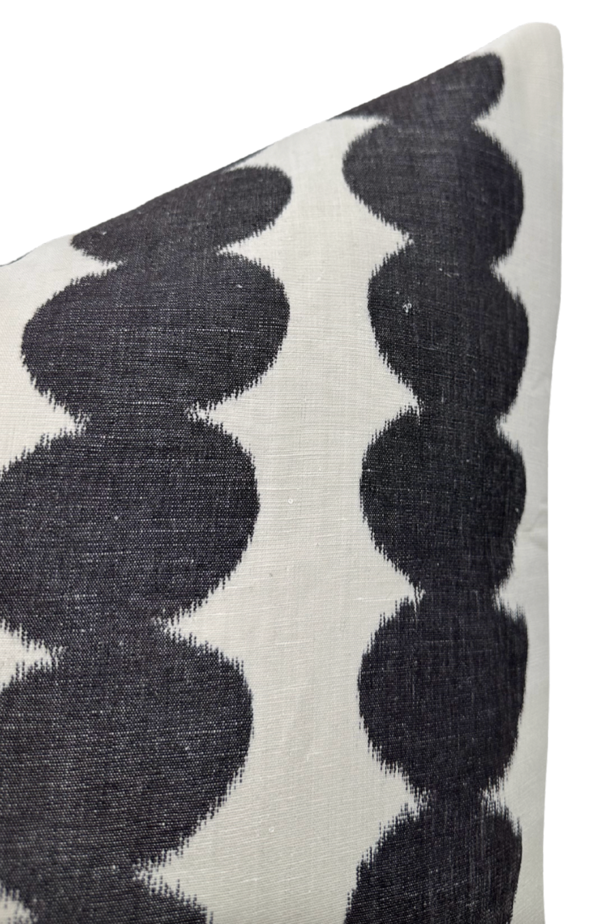 Full Circle Pillow in Faded Black