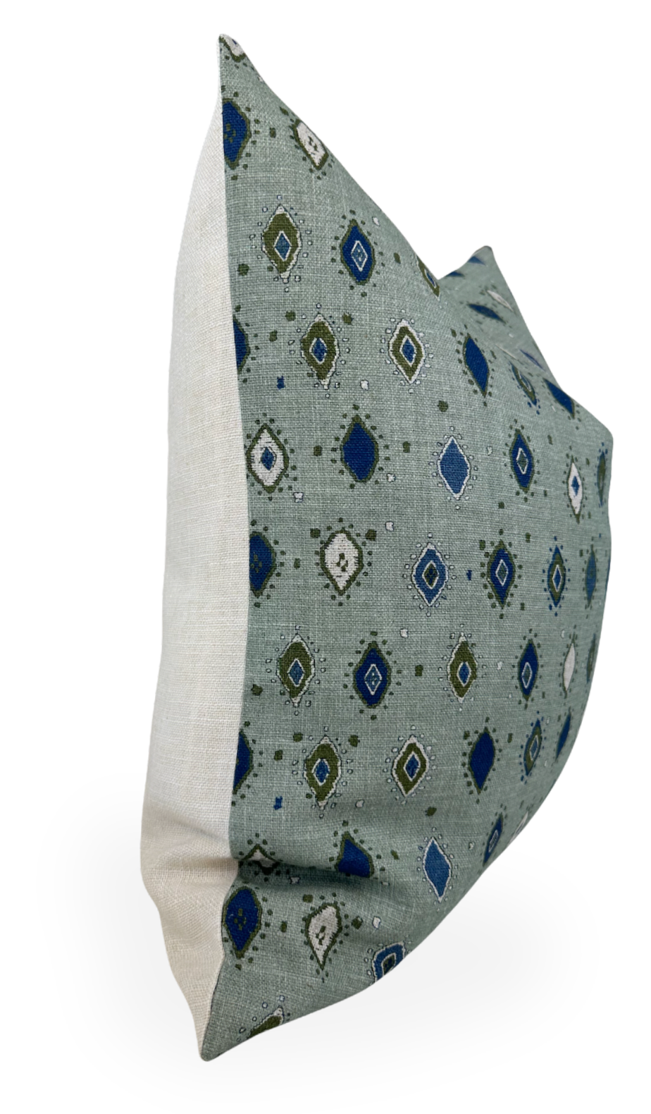 Oona Pillow in Ocean Indigo