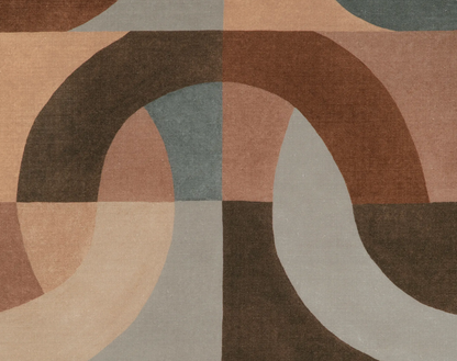 Colonnade Pillow in Cinnabar