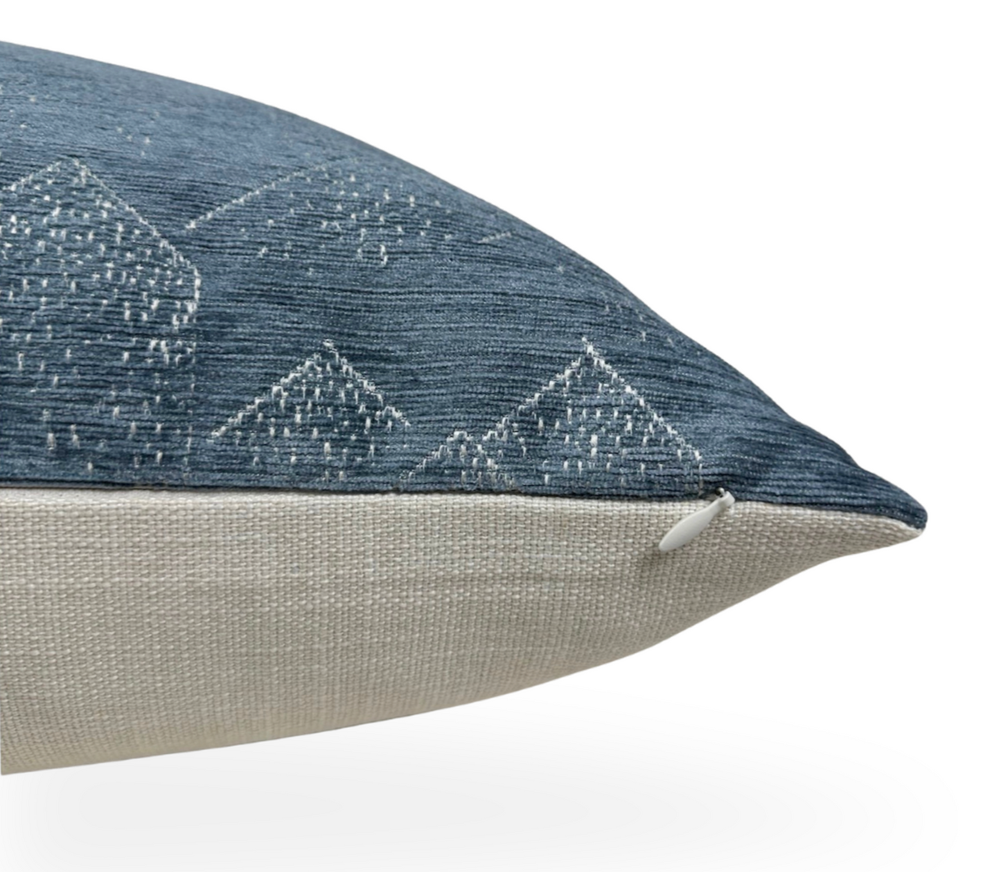 Brink Pillow in Delft Ivory