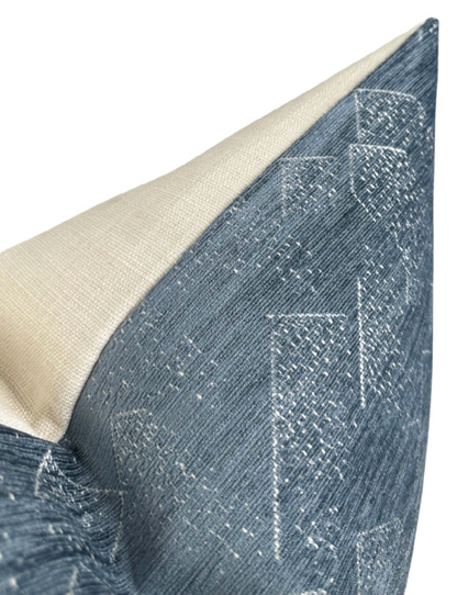 Brink Pillow in Delft Ivory