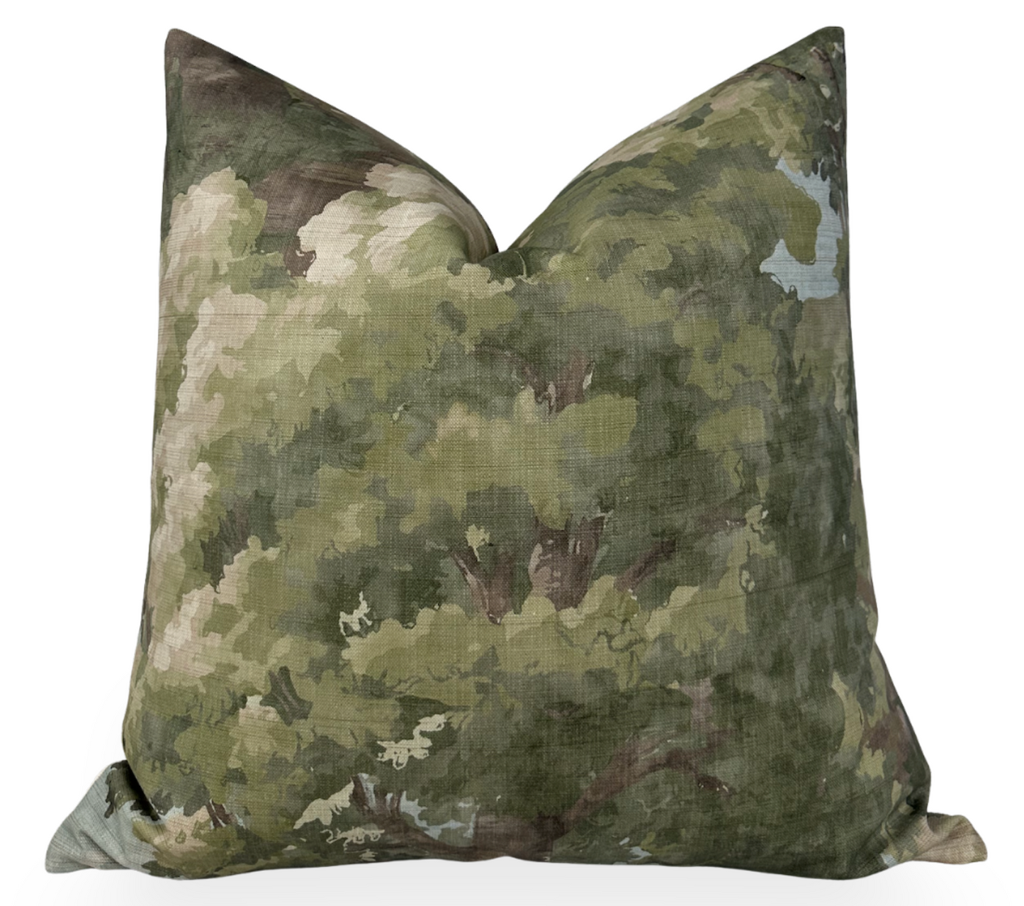 Woodland Clearing Pillow in Green