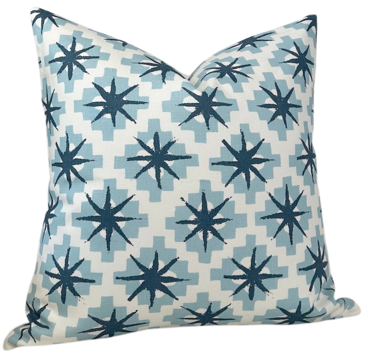 Starburst Pillow in North Blue/Blue