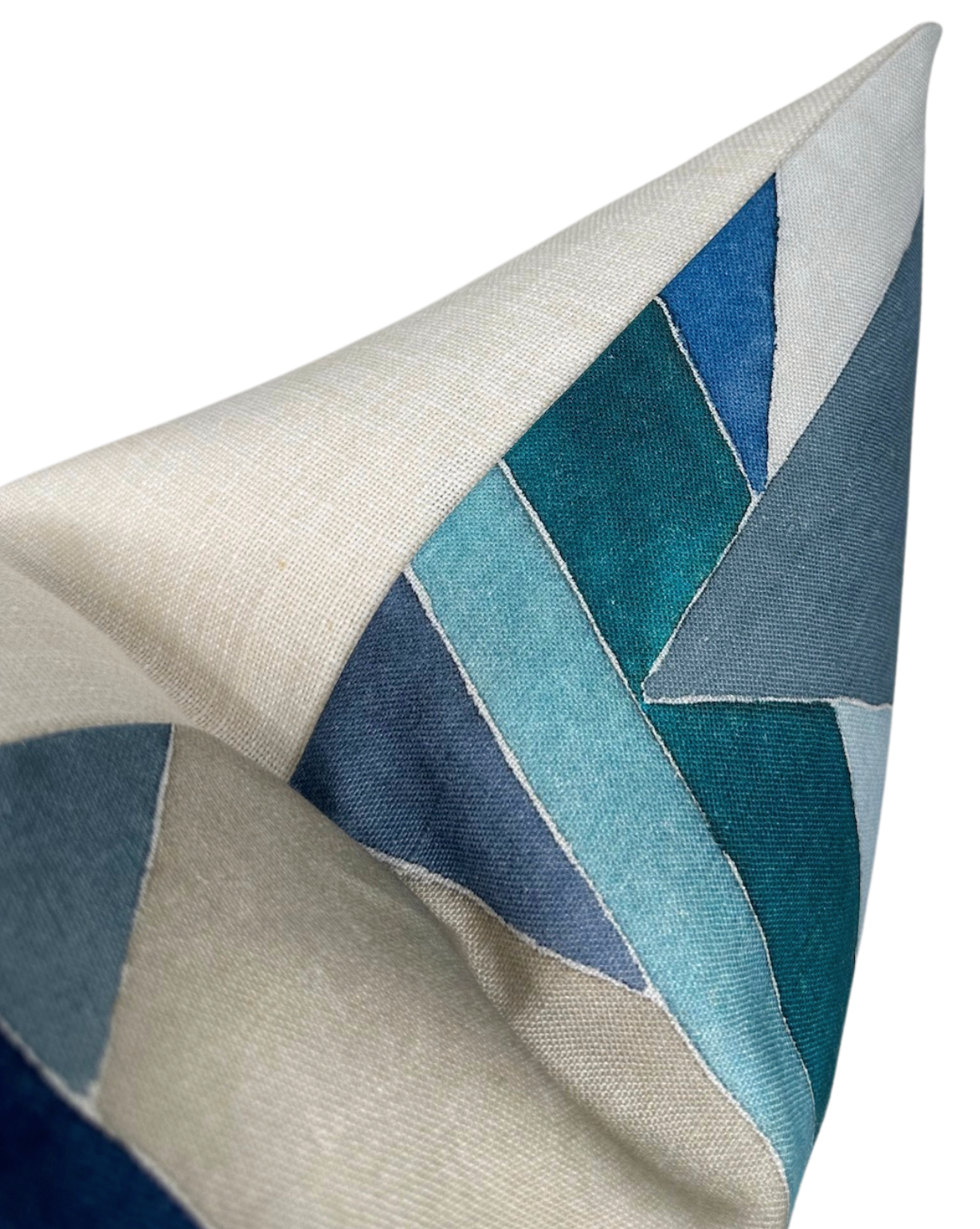 Roulade Pillow in Navy Blue