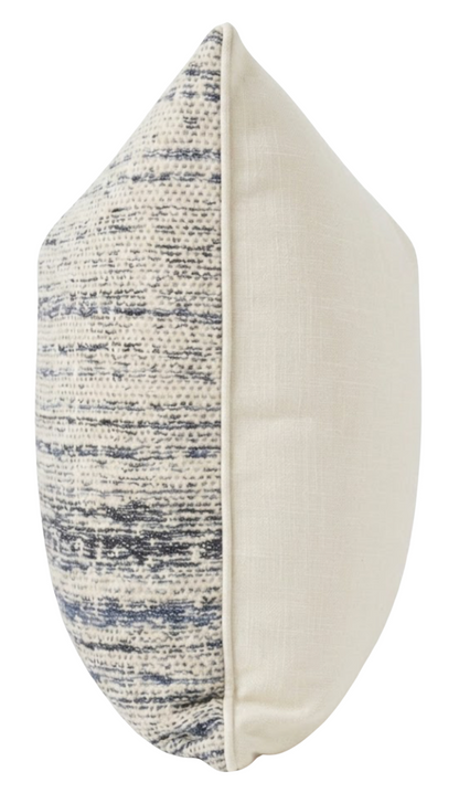 Sedona Woven Pillow in River Blue