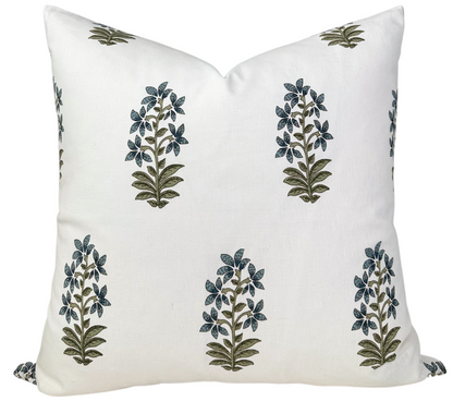 Udaipur Pillow in Indigo