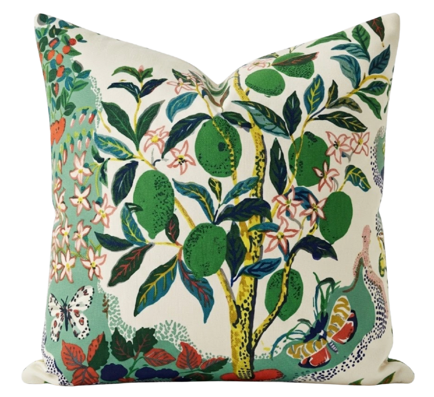 Citrus Garden Linen Pillow