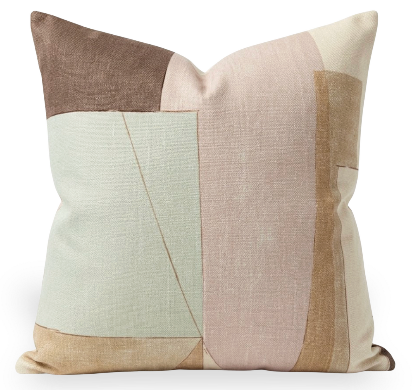 District Pillow in Silt Brown