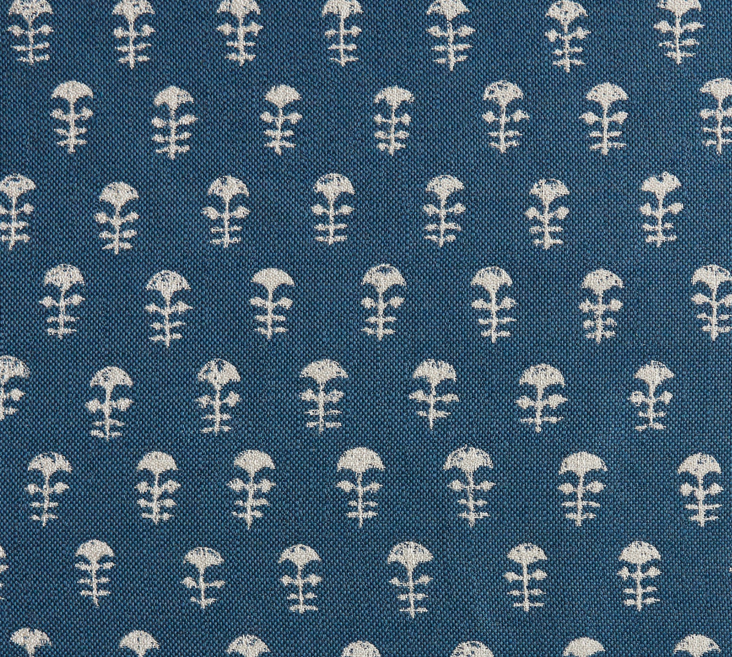 Yukka Woven Pillow in Atlantic Blue