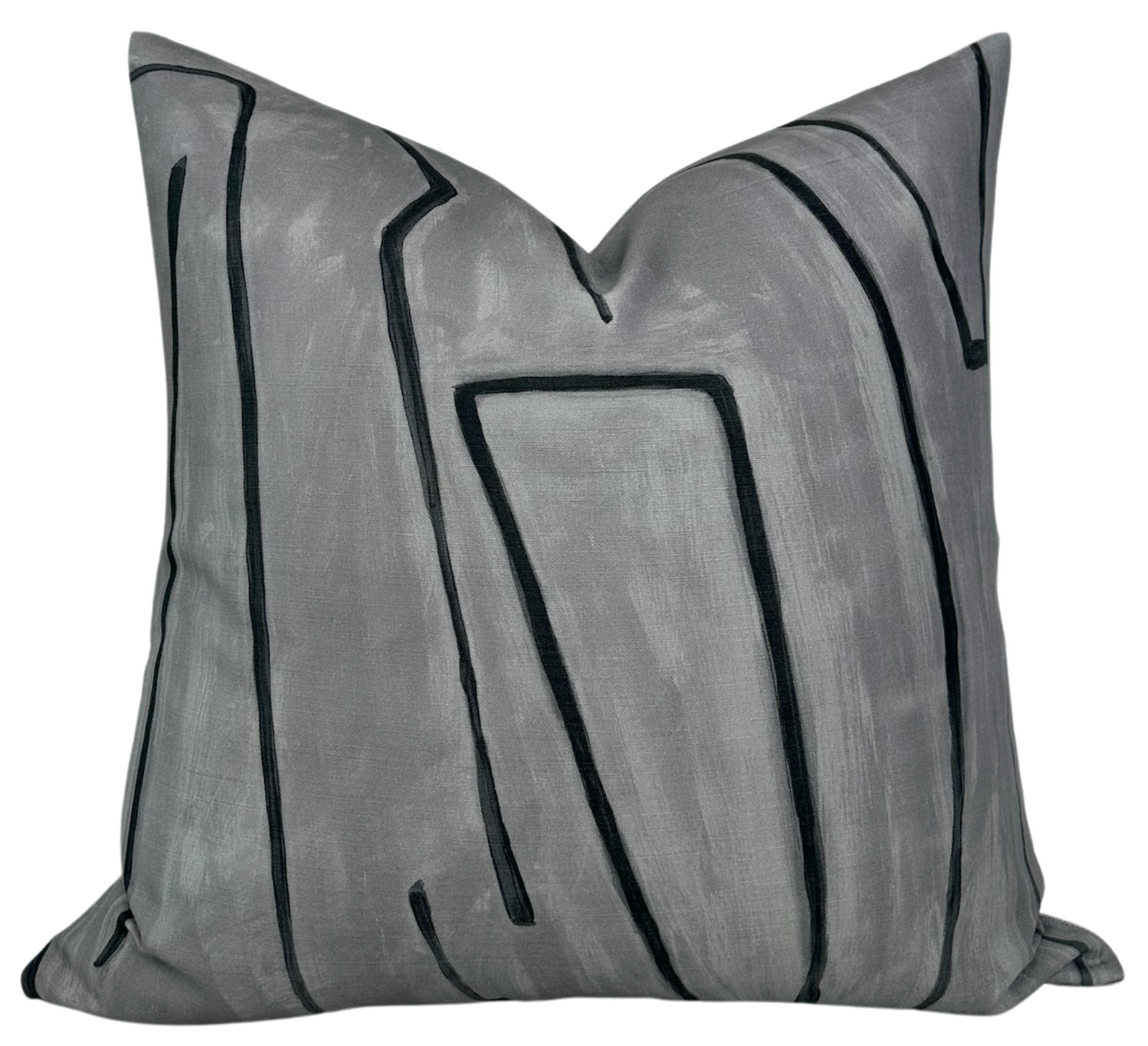 Graffito Pillow in Graphite