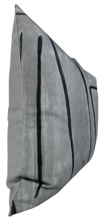 Graffito Pillow in Graphite