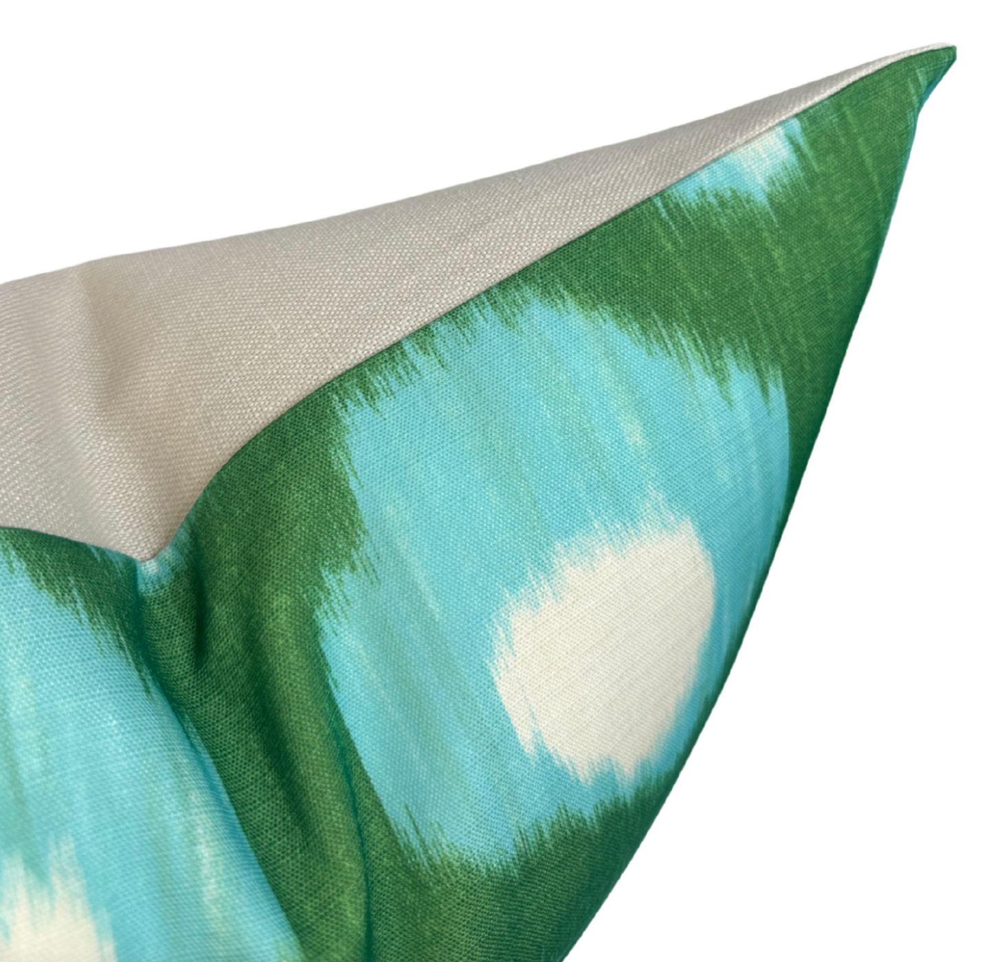 Bukhara Outdoor Pillow in Green/Blue, Indoor Outdoor Pillows