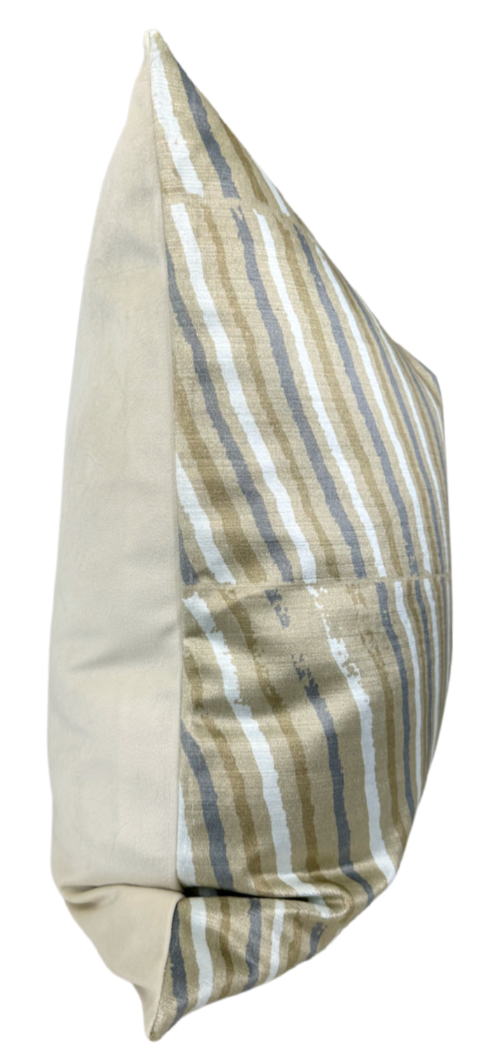 Post Velvet Pillow in Bronze