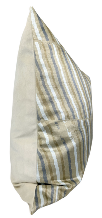 Post Velvet Pillow in Bronze