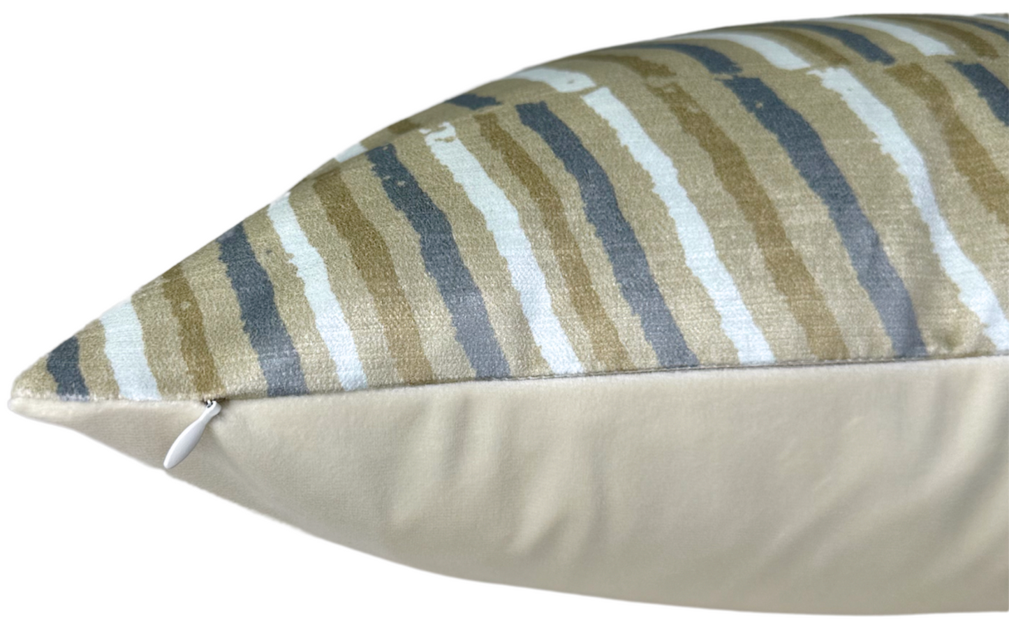 Post Velvet Pillow in Bronze