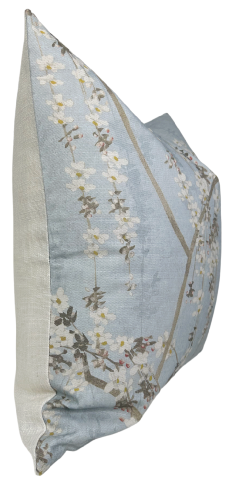 Weeping Blossom Pillow in Blue