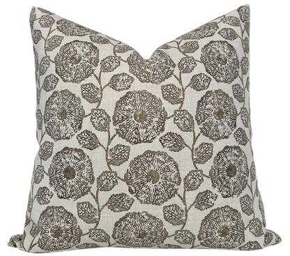 Freedia Pillow in Sepia