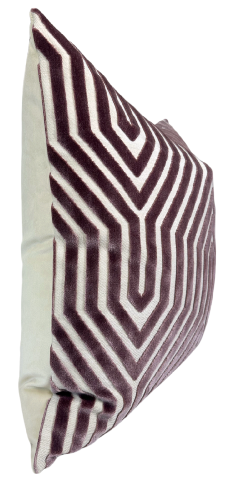 Vanderbilt Velvet Pillow in Lilac