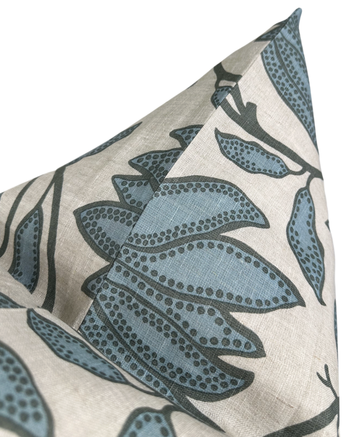 Desert Floral Pillow in Wild Sage