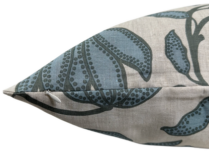 Desert Floral Pillow in Wild Sage