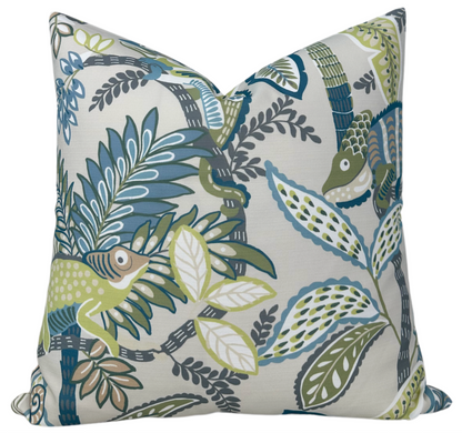 Iggy Performance Pillow in Lagoon