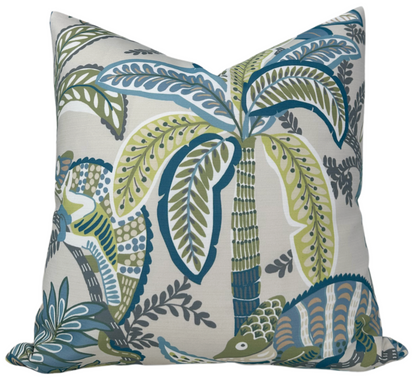 Iggy Performance Pillow in Lagoon