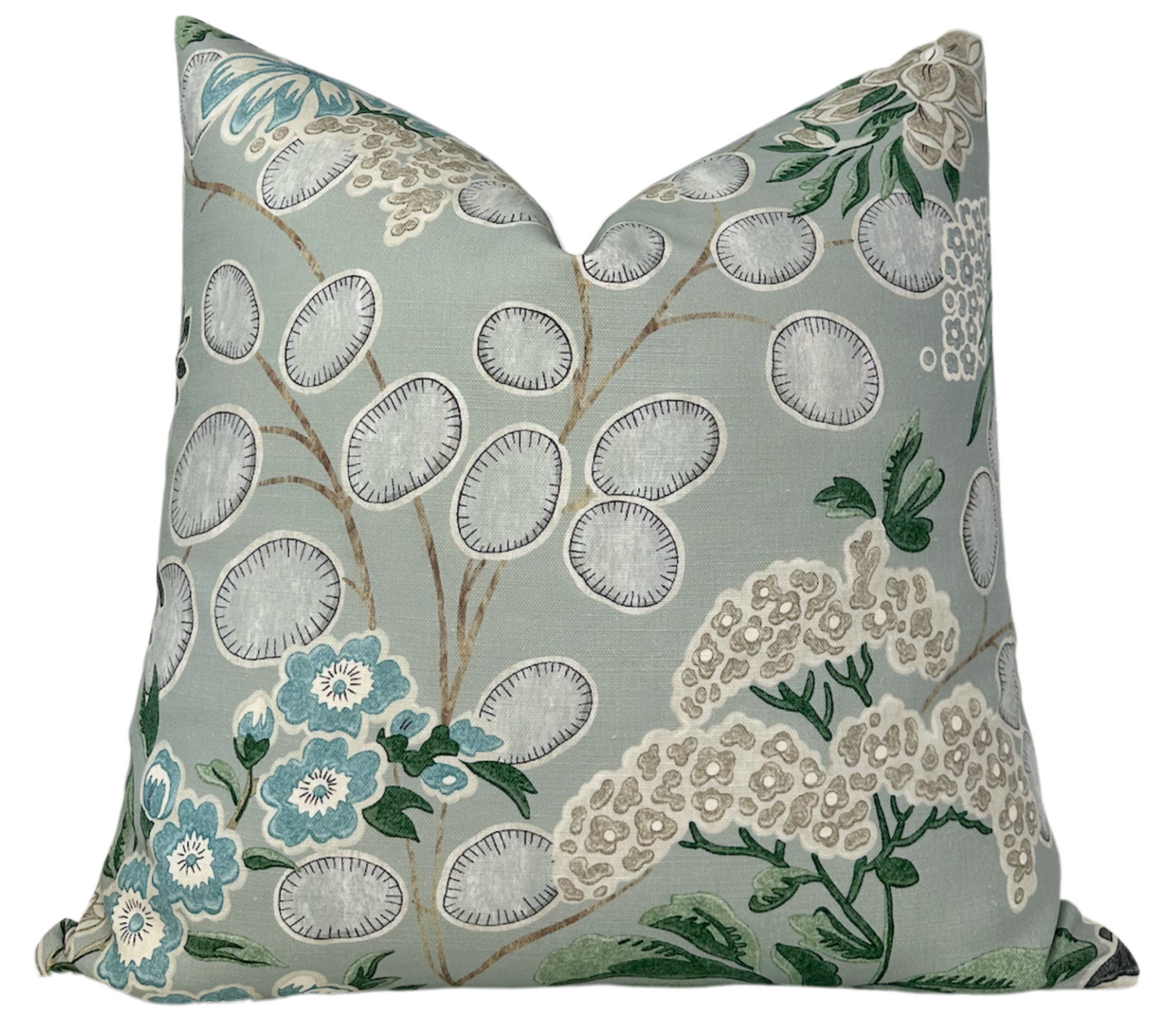 Meadow Floral Pillow in Sage