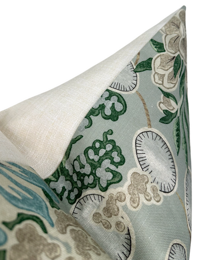 Meadow Floral Pillow in Sage
