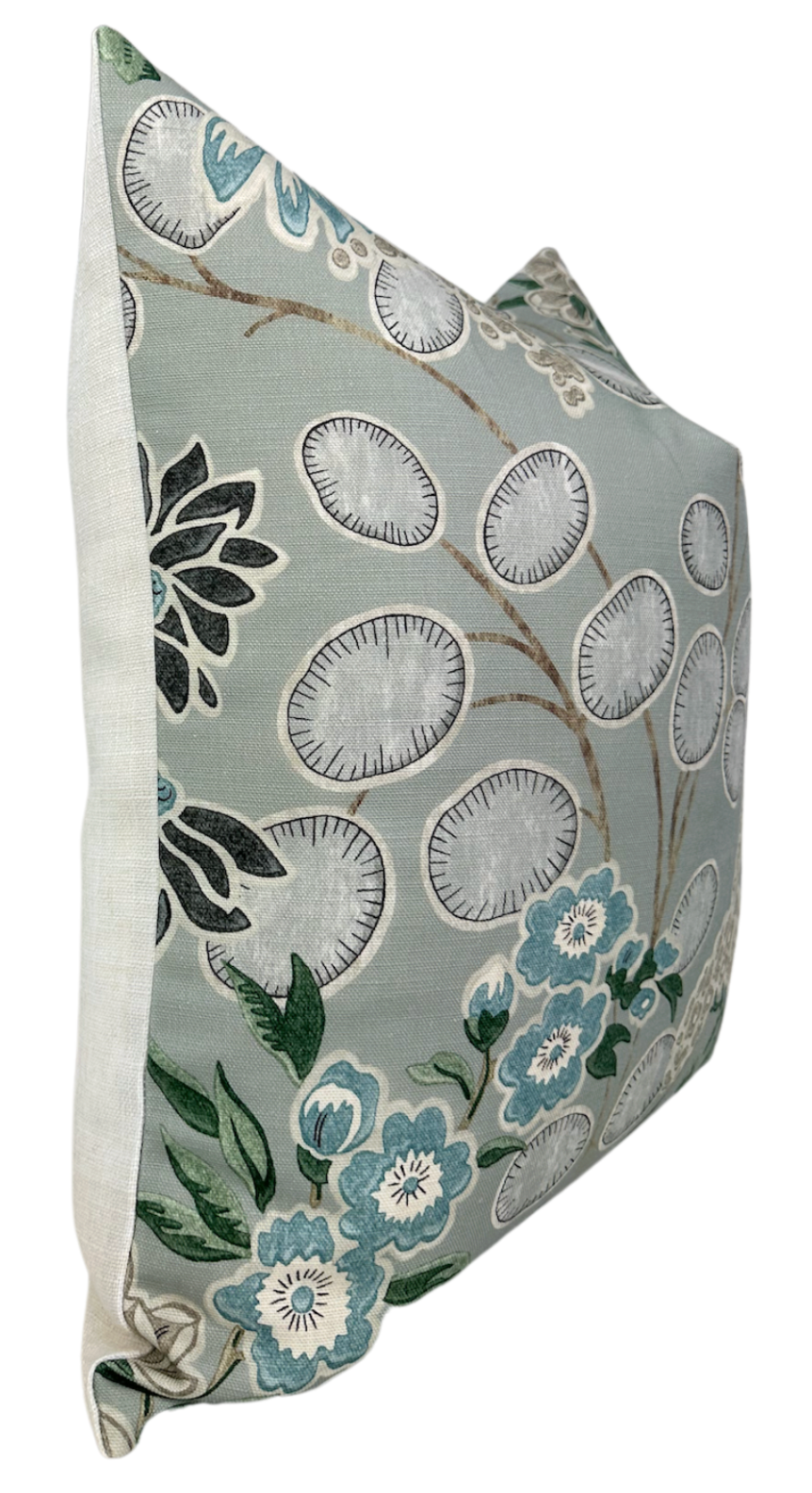 Meadow Floral Pillow in Sage