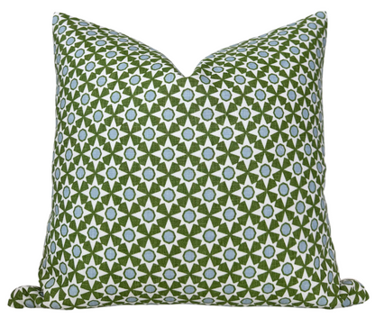 Serendipity Pillow in Green
