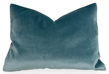 Ocean Mist Performance Velvet Pillow