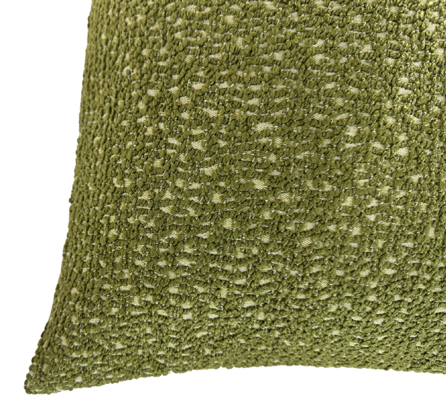 Serra Pillow in Chive Green