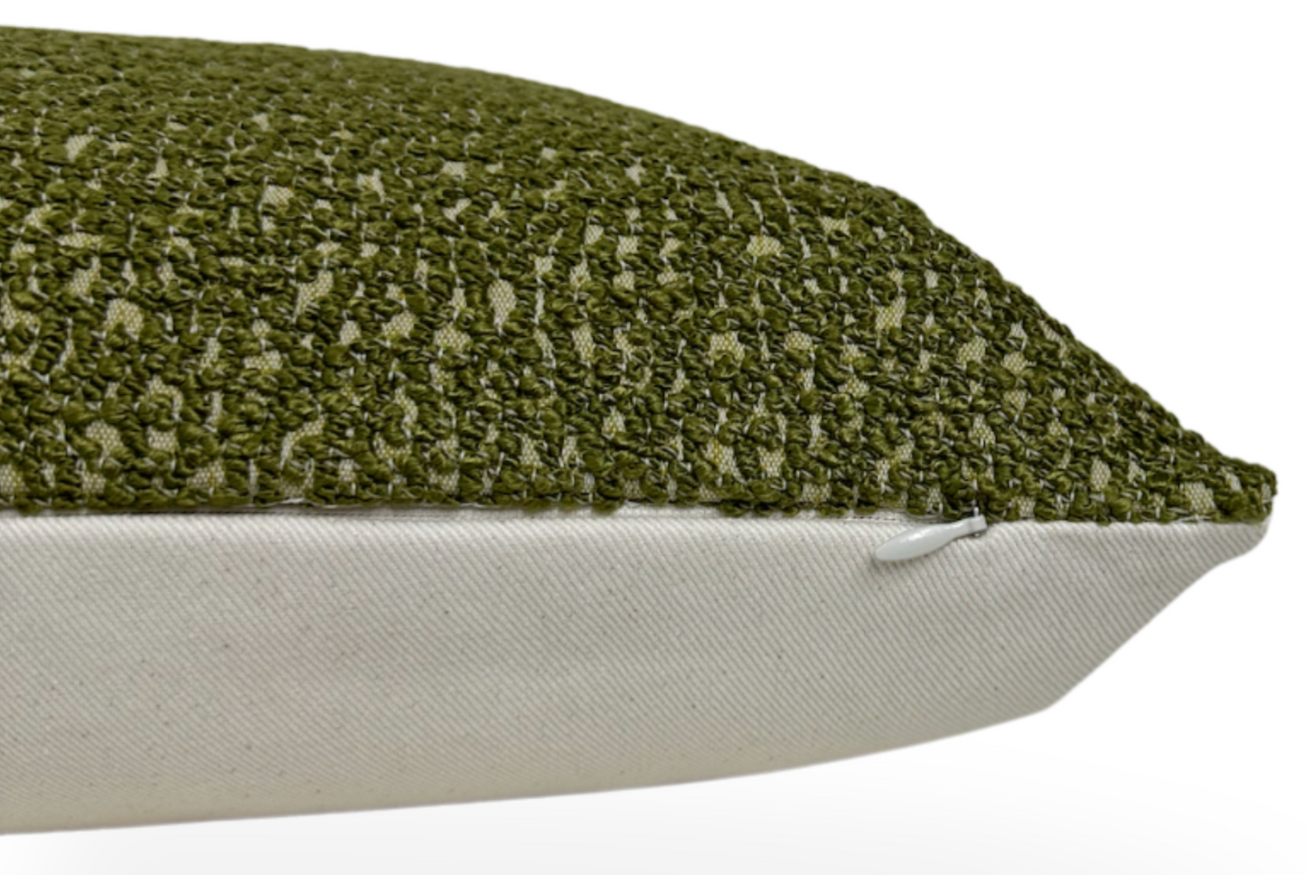 Serra Pillow in Chive Green