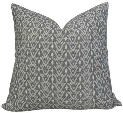 Bellflower Pillow in Cadet