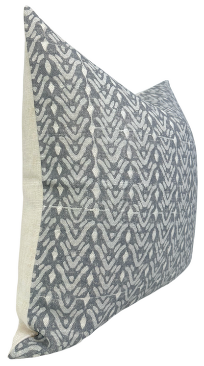 Bellflower Pillow in Cadet