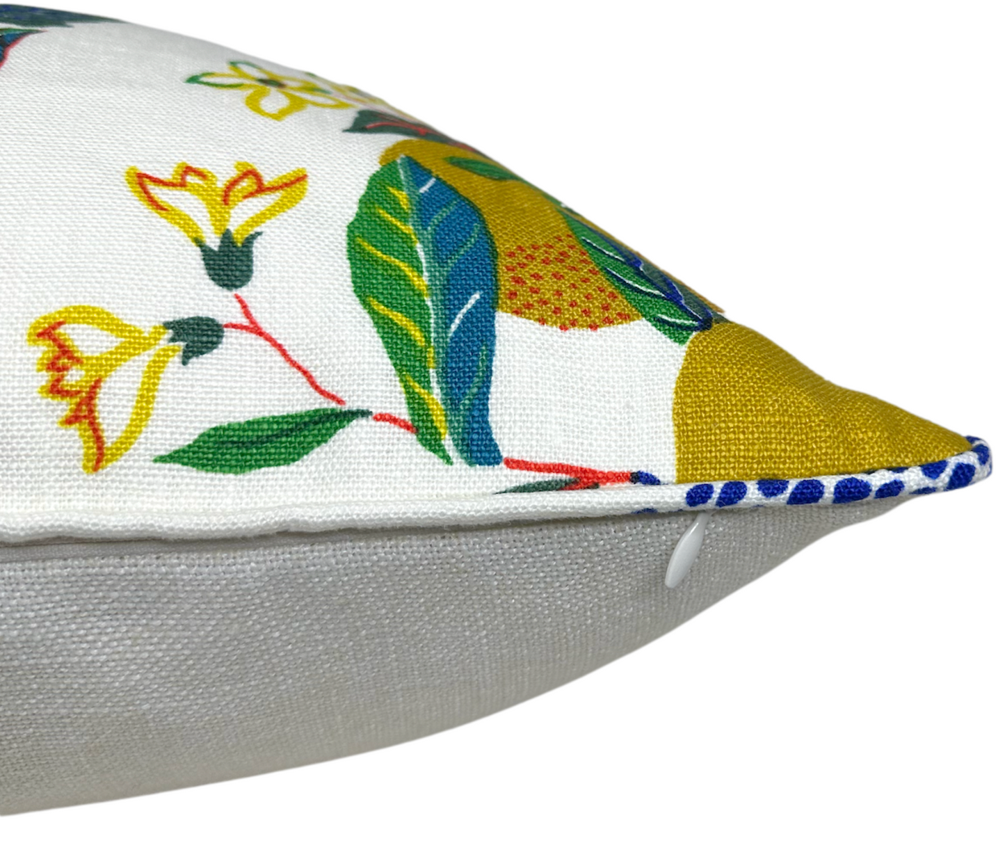 Citrus Garden Linen Pillow