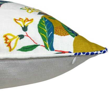 Citrus Garden Linen Pillow