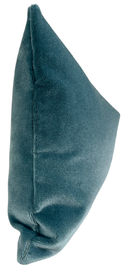 Ocean Mist Performance Velvet Pillow