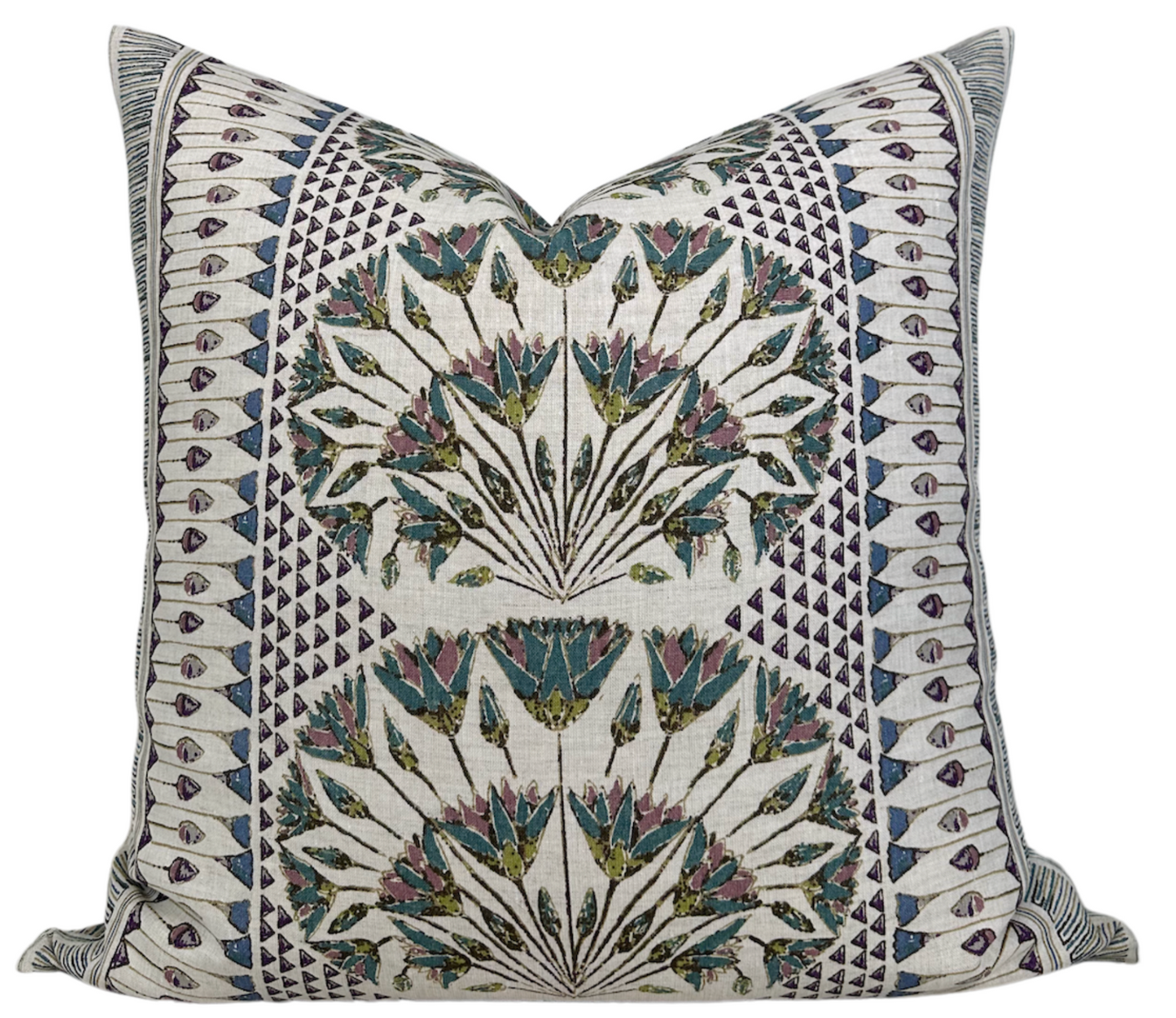 Cairo Pillow in Eggplant