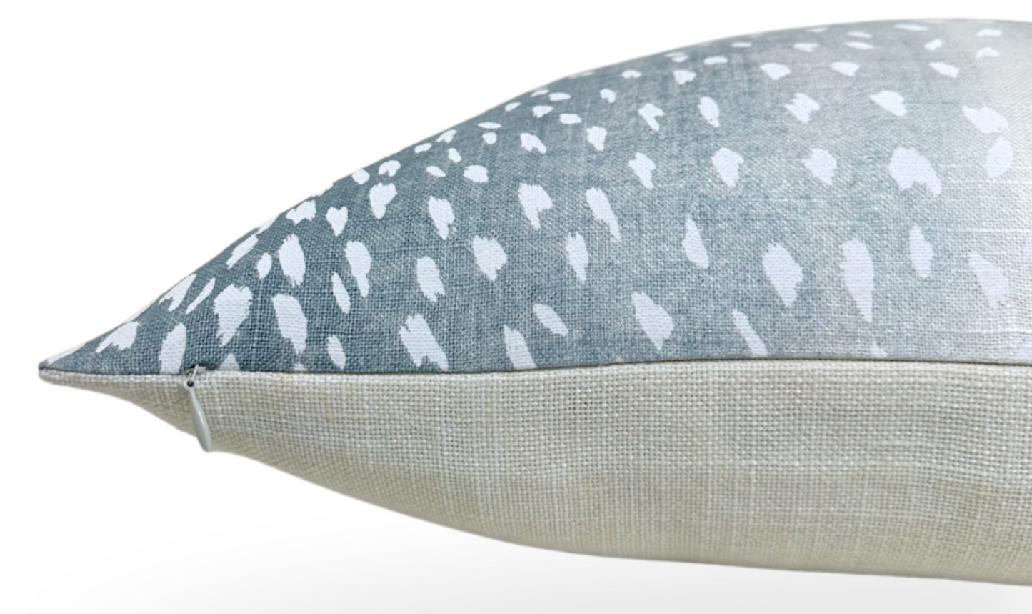 Antelope Pillow in Aqua Blue