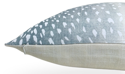 Antelope Pillow in Aqua Blue