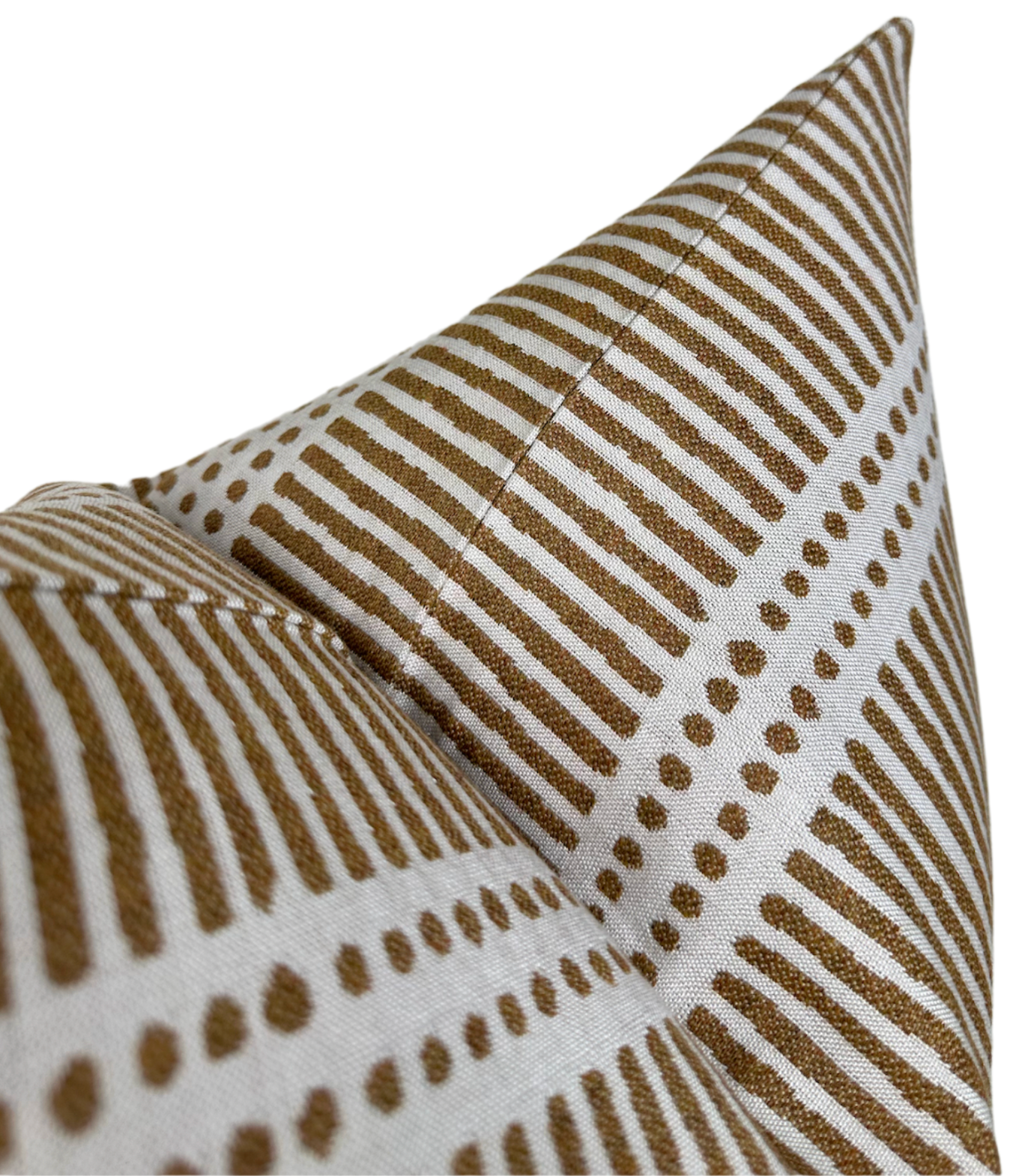 Dash Dot Pillow in Rattan, Walter G Pillows