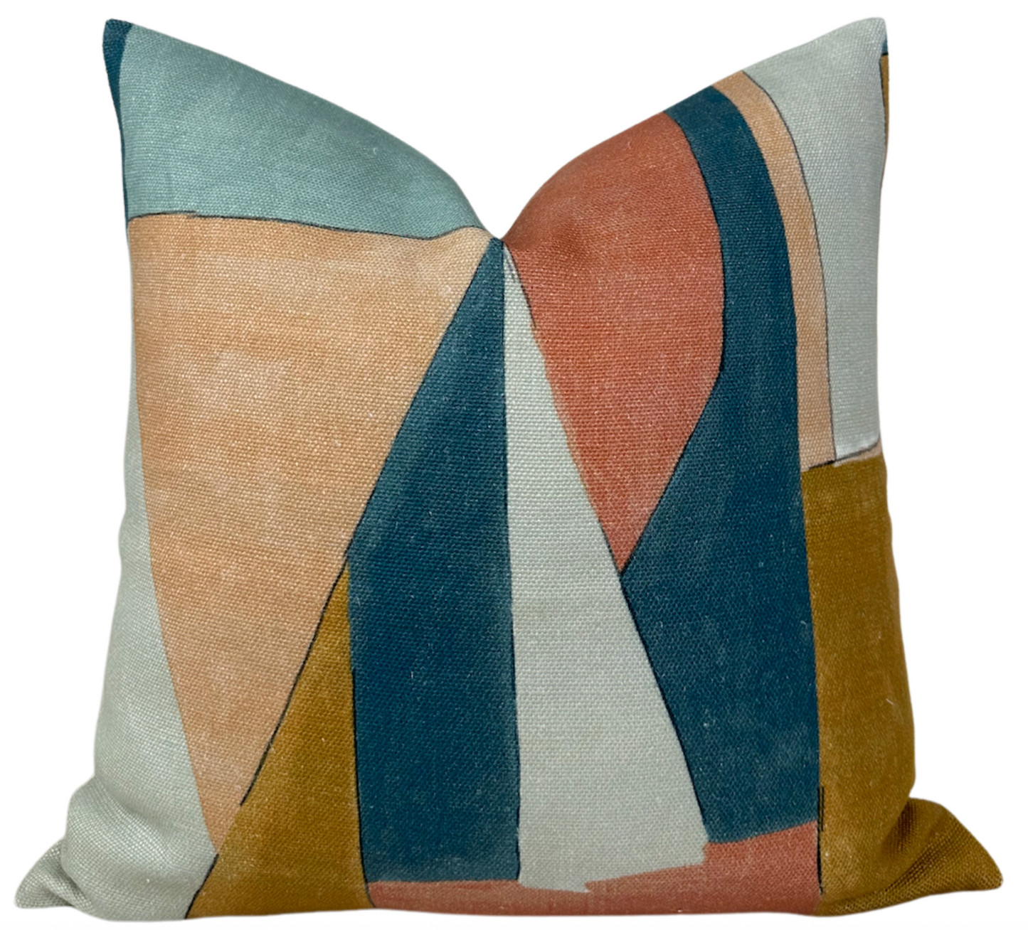 District Pillow in Apricot