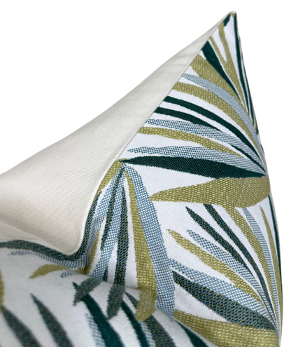 Palmetto Pillow in Verdigris