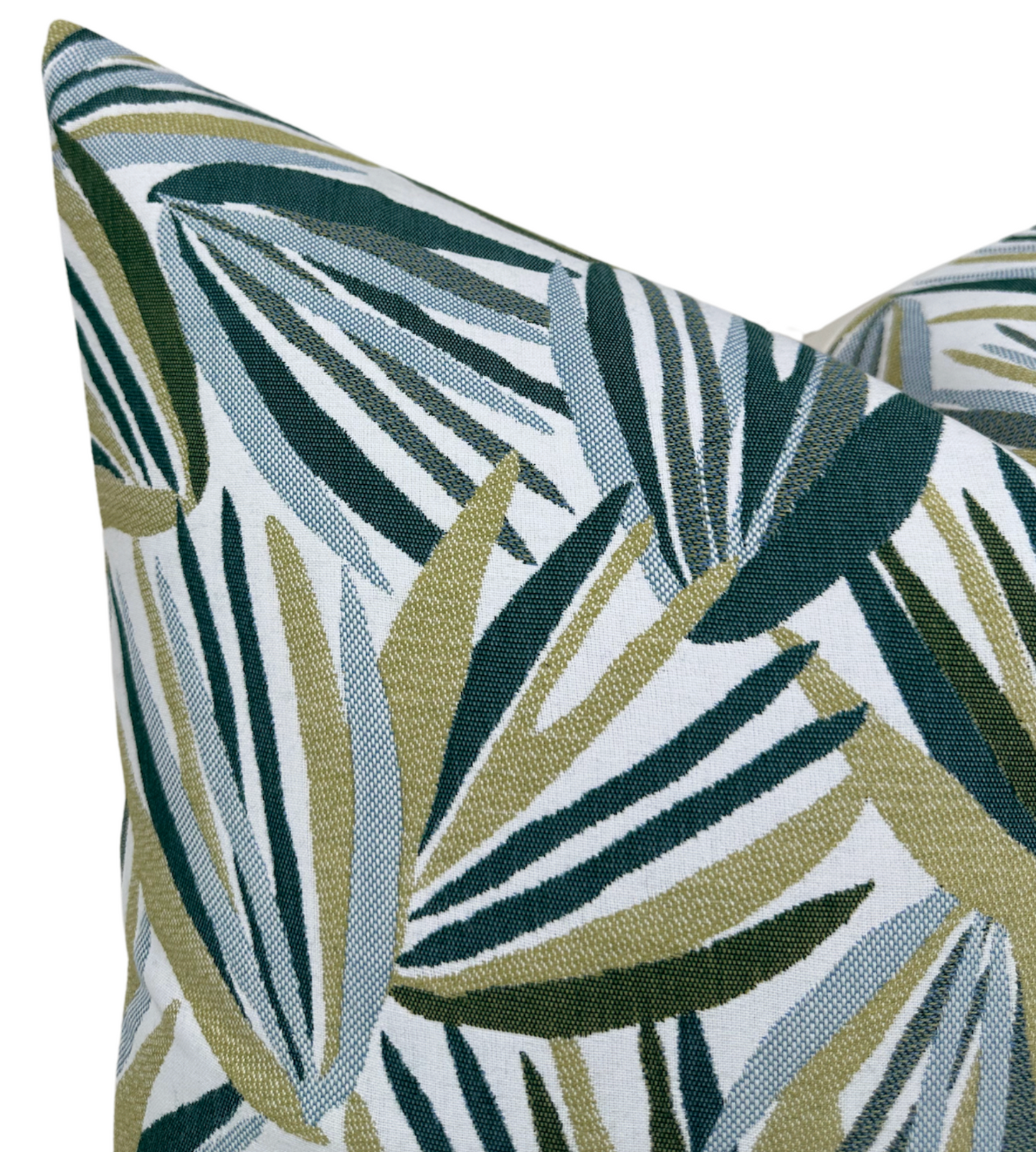 Palmetto Pillow in Verdigris