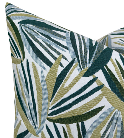 Palmetto Pillow in Verdigris