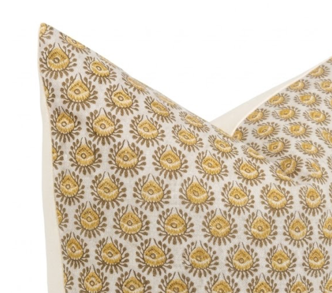 Lyon Pillow in Saffron