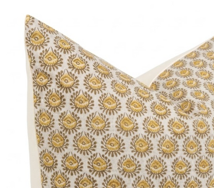 Lyon Pillow in Saffron