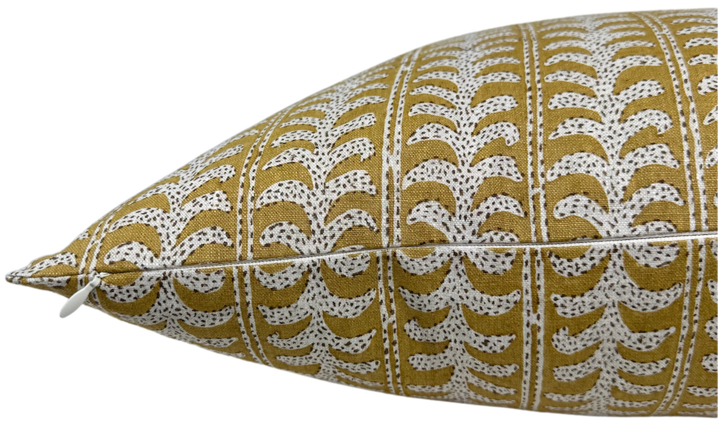 Luxor Pillow in Saffron