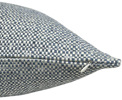 Harbor Weave Pillow in Indigo